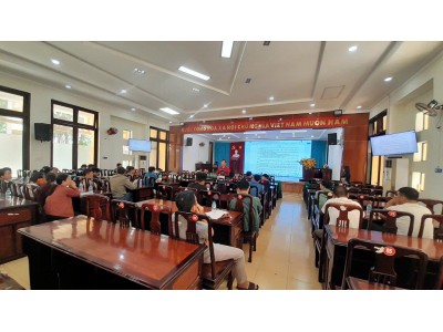 TẬP HUẤN KIẾN THỨC ATTP CHO TIỂU THƯƠNG, THƯƠNG NHÂN ĐANG BUÔN BÁN TẠI CHỢ ĐẦU MỐI NÔNG SẢN THỰC PHẨM DẦU GIÂY